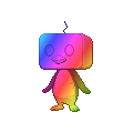 Rainbow Ice Face Eiscue